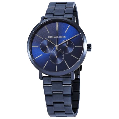 michael kors watch mk8704|Michael Kors Blake Navy.